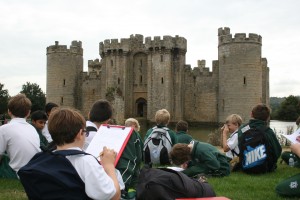Year-6-Trip-to-Bodiam-and-Battle-Oct-2014-057-300x200